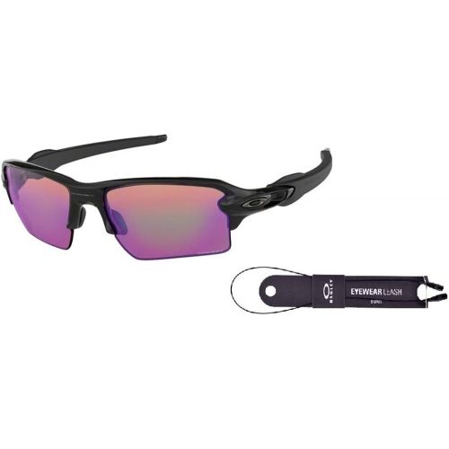 오클리 [아마존베스트]Oakley Flak 2.0 XL OO9188 Sunglasses For Men+BUNDLE with Oakley Accessory Leash Kit