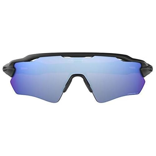 오클리 [아마존베스트]Oakley Radar EV Path Sunglasses (Matte Black Frame/Deep Prizm Water Polarized Lens) with Lens Cleaning Kit (Black)