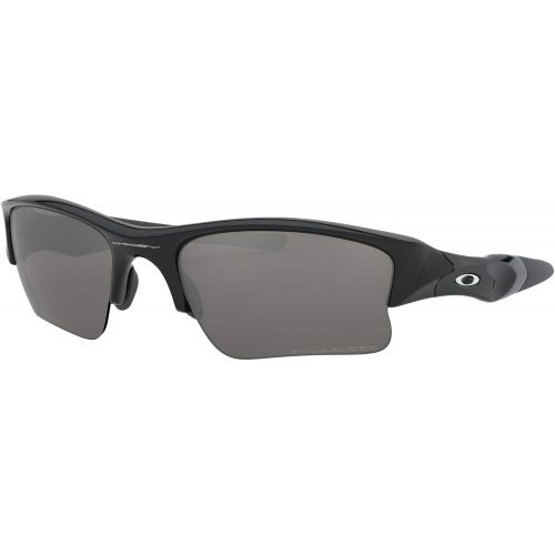 오클리 [아마존베스트]Oakley Mens OO9009 Flak Jacket XLJ Rectangular Sunglasses