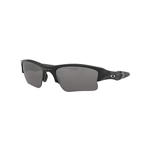 오클리 [아마존베스트]Oakley Mens OO9009 Flak Jacket XLJ Rectangular Sunglasses