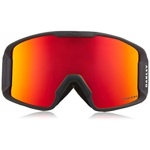 오클리 Oakley Line Miner Snow Goggle, Matte Black, Medium, Prizm Torch Iridium Lens