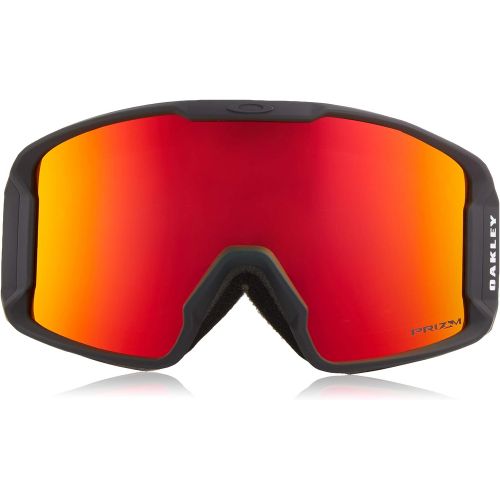 오클리 Oakley Line Miner Snow Goggle, Matte Black, Medium, Prizm Torch Iridium Lens