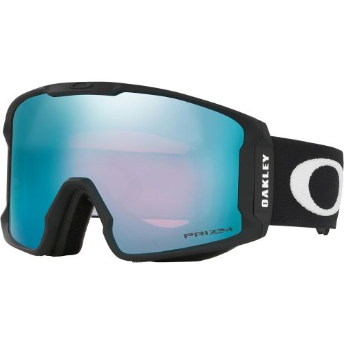 오클리 Oakley Line Miner Prizm Snow Goggles Matte Black with Prizm Snow Sapphire Iridium Lens