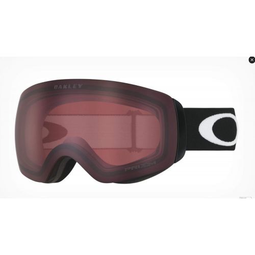 오클리 Oakley Flight Deck XM Snow Goggle (Matte Black Frame/Prizm Rose Lens) with Lens Cleaning Kit