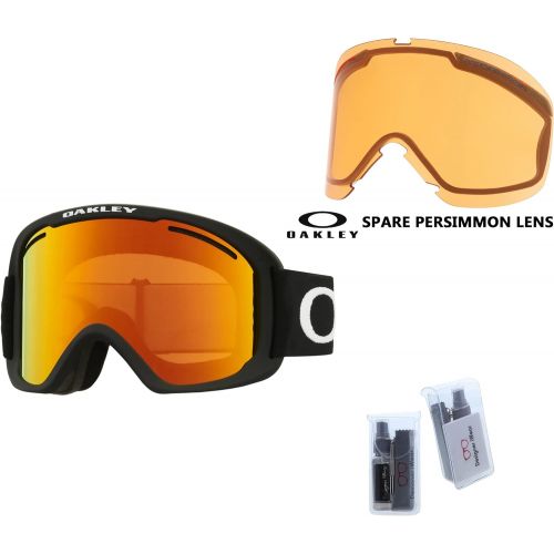 오클리 Oakley O-Frame 2.0 PRO OO7124, OO7125 Ski Goggles For Men For Women + BUNDLE with Designer iWear Eyewear Kit