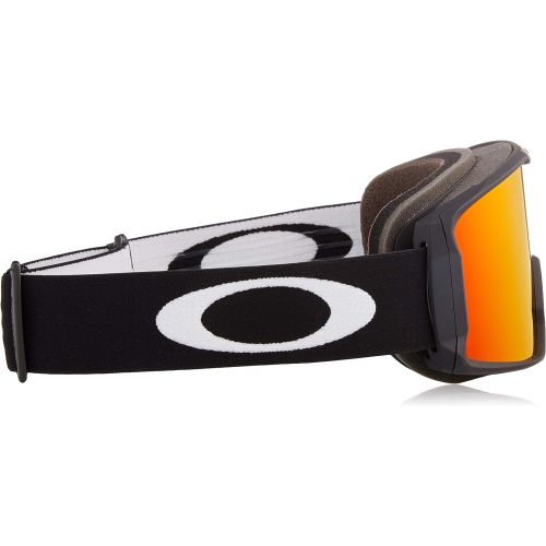 오클리 Oakley Line Miner Snow Goggle, Matte Black, Medium, Prizm Torch Iridium Lens