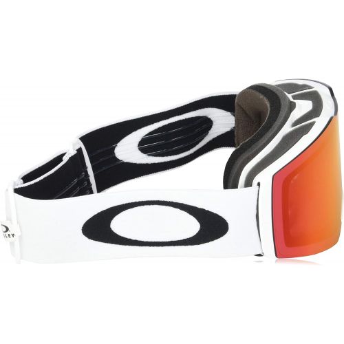오클리 Oakley Fall Line Snow Goggles, Matte White Frame, Prizm Torch Iridium Lens, Medium