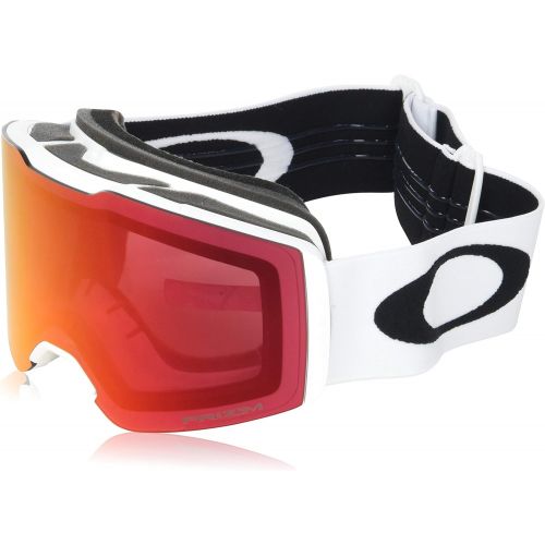 오클리 Oakley Fall Line Snow Goggles, Matte White Frame, Prizm Torch Iridium Lens, Medium