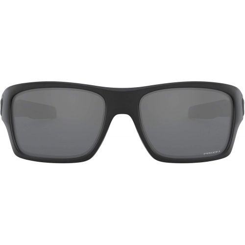 오클리 Oakley Mens Turbine OO9263-05 Iridium Rectangular Sunglasses