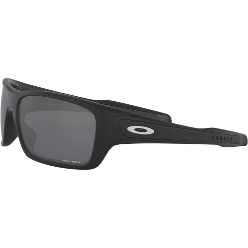 오클리 Oakley Mens Turbine OO9263-05 Iridium Rectangular Sunglasses