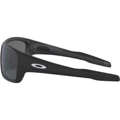 오클리 Oakley Mens Turbine OO9263-05 Iridium Rectangular Sunglasses
