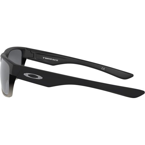 오클리 Oakley Mens Two Face OO9256 Rectangular Sunglasses
