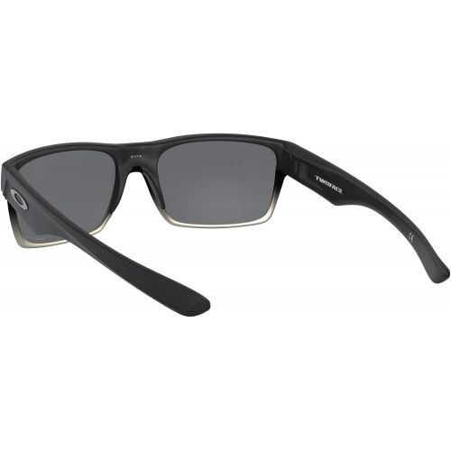 오클리 Oakley Mens Two Face OO9256 Rectangular Sunglasses