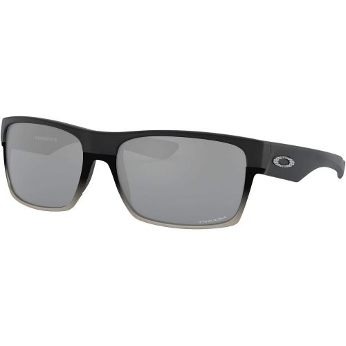 오클리 Oakley Mens Two Face OO9256 Rectangular Sunglasses