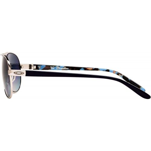 오클리 Oakley Womens Tie Breaker OO4108-02 Polarized Aviator Sunglasses