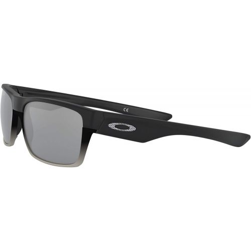 오클리 Oakley Mens Twoface Iridium Rectangular Sunglasses