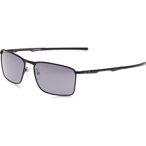 오클리 Oakley Mens Conductor 6 OO4106-01 Rectangular Sunglasses