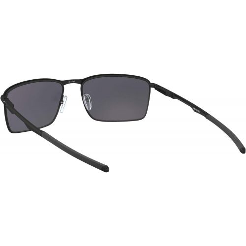 오클리 Oakley Mens Conductor 6 OO4106-01 Rectangular Sunglasses