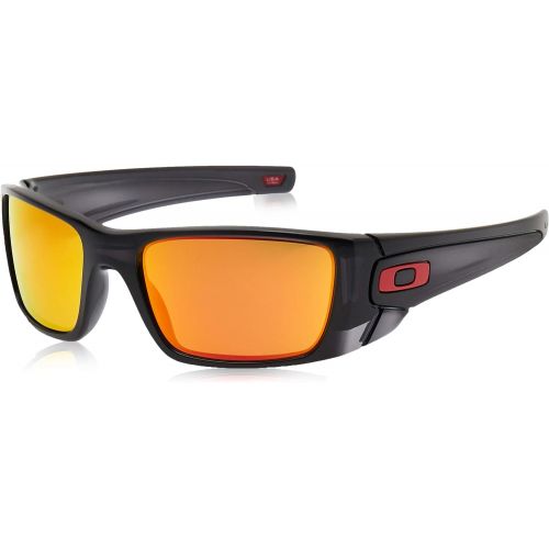 오클리 Oakley Mens Fuel Cell Non-Polarized Iridium Rectangular Sunglasses, Dissolve Bare Camo, 60.0 mm