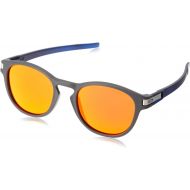 Oakley Mens Latch (a) Non-Polarized Iridium Round Sunglasses