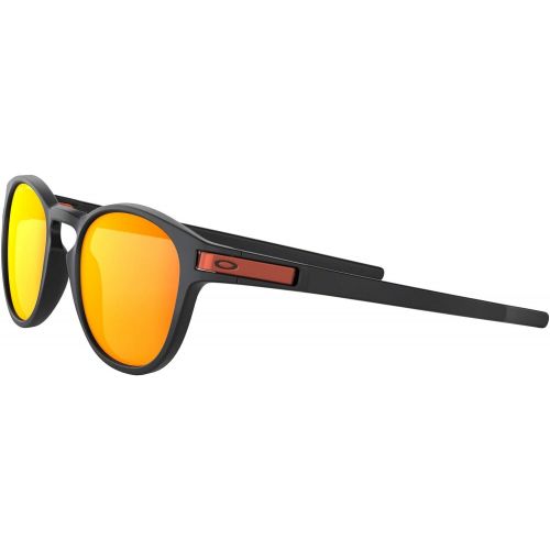 오클리 Oakley Mens Latch (a) Non-Polarized Iridium Round Sunglasses