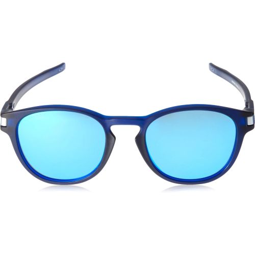 오클리 Oakley Mens Latch (a) Non-Polarized Iridium Round Sunglasses