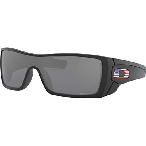 오클리 Oakley SI Batwolf Matte Black USA Flag Frame Prizm Black Lens OO9101-5927