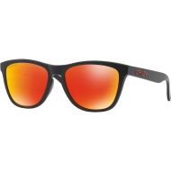 Oakley Mens Frogskins (a) Polarized Iridium Rectangular Sunglasses
