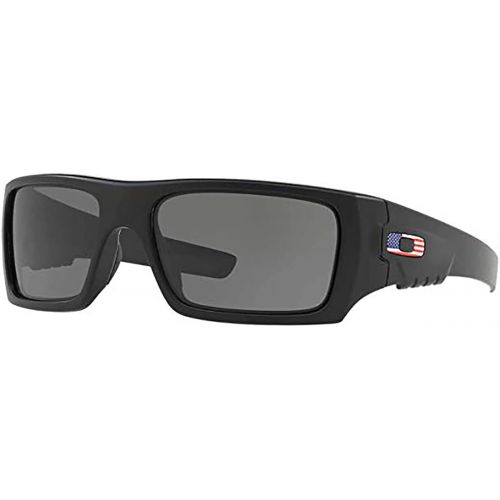 오클리 Oakley SI Ballistic Det Cord US Flag Matte Black Frame, Grey Lens OO9253-11