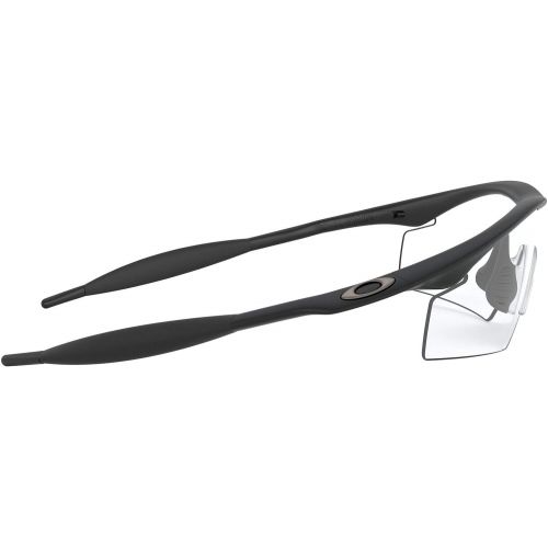 오클리 Oakley Mens Ballistic M Frame Strike Rectangular Sunglasses, Black, 0 mm