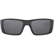 Oakley Mens Fuel Cell Non-Polarized Iridium Rectangular Sunglasses, Blue Black, 60 mm