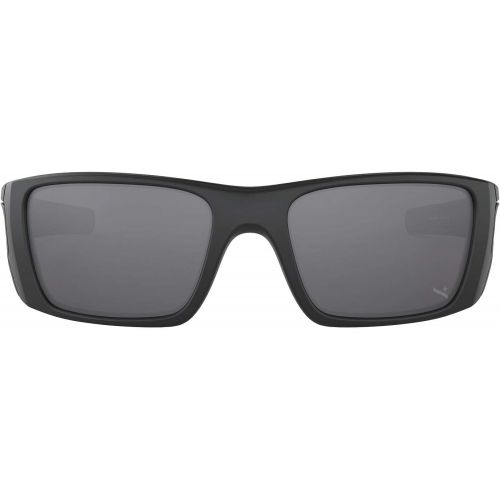 오클리 Oakley Mens Fuel Cell Non-Polarized Iridium Rectangular Sunglasses, Blue Black, 60 mm