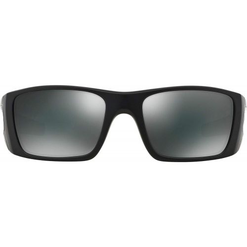 오클리 Oakley Mens Fuel Cell Non-Polarized Iridium Rectangular Sunglasses, Blue Black, 60 mm