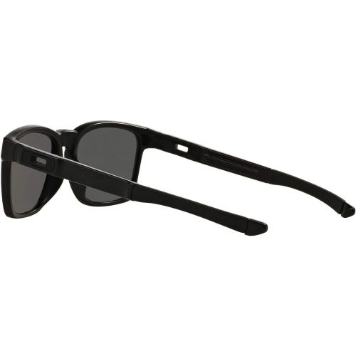 오클리 Oakley Mens Catalyst OO9272-09 Polarized Iridium Square Sunglasses