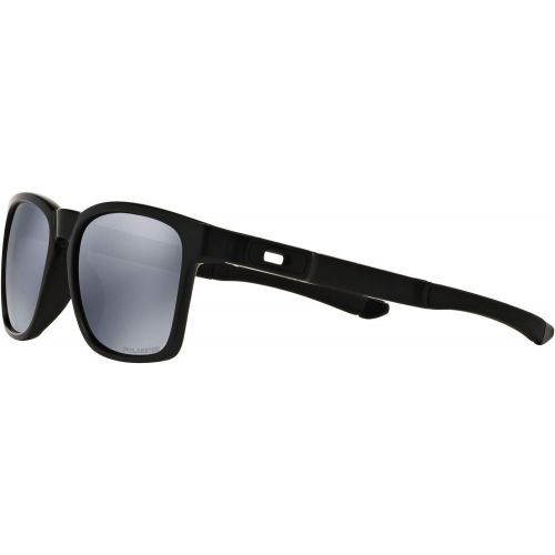 오클리 Oakley Mens Catalyst OO9272-09 Polarized Iridium Square Sunglasses
