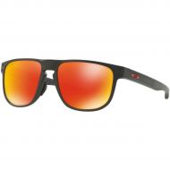 Oakley Mens Holbrook R (a) Non-Polarized Iridium Square Sunglasses, MATTE BLACK, 55.0 mm