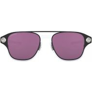 Oakley Mens OO6042 Coldfuse Square Titamium Sunglasses, Matte Black/Prizm Indigo, 52 mm: Sports & Outdoors