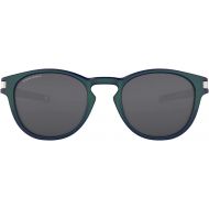 Oakley Mens Latch (a) 0OO9349 Polarized Iridium Round Sunglasses, SAPPHIRE FADE, 53 mm