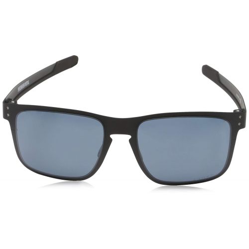오클리 Oakley Mens OO4123 Holbrook Metal Square Sunglasses