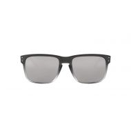 Oakley Mens Holbrook Polarized Rectangular Sunglasses,Polished Black Frame/Grey Lens,one size