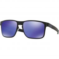 Oakley Mens Holbrook Metal Non-Polarized Iridium Square Sunglasses, MATTE BLACK, 55.0 mm