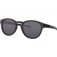 Oakley Mens Latch Asian Fit Sunglasses,OS,Matte Black/Grey