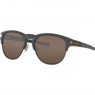 Oakley Mens Latch Key Non-Polarized Iridium Round Sunglasses, MATTE CARBON, 55.0 mm