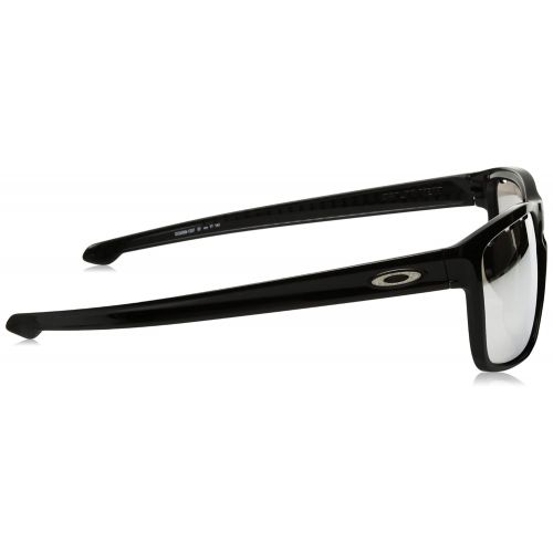 오클리 Oakley Mens Sliver OO9262 Non-Polarized Iridium Square Sunglasses