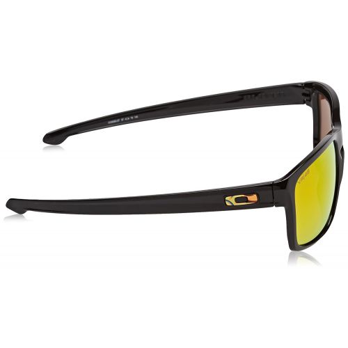 오클리 Oakley Mens Sliver OO9262 Non-Polarized Iridium Square Sunglasses