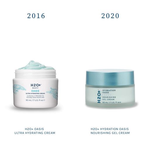  [아마존베스트]Face Cream, Oasis Ultra Hydrating Cream by H2O+ Beauty, Clinically Proven to Double Skin Moisture, for Dry Skin, 1.7 Ounce