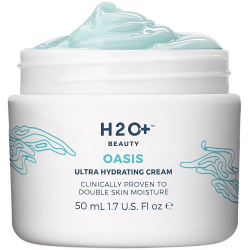  [아마존베스트]Face Cream, Oasis Ultra Hydrating Cream by H2O+ Beauty, Clinically Proven to Double Skin Moisture, for Dry Skin, 1.7 Ounce