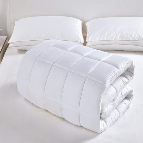  [아마존 핫딜]  [아마존핫딜]Oaskys oaskys King Mattress Pad Cover Cooling Mattress Topper Cotton Top Pillow Top with Down Alternative Fill (8-21”Fitted Deep Pocket King Size)