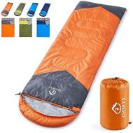 [아마존핫딜][아마존 핫딜] Oaskys oaskys Camping Sleeping Bag - 3 Season Warm & Cool Weather - Summer, Spring, Fall, Lightweight, Waterproof for Adults & Kids - Camping Gear Equipment, Traveling, and Outdoors