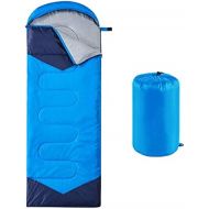 oaskys Camping Sleeping Bag - 3 Season Warm & Cool Weather - Summer, Spring, Fall, Lightweight, Waterproof for Adults & Kids - Camping Gear Equipment, Traveling, and Outdoors